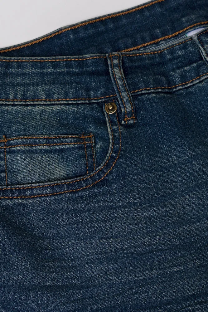 Skinny Denim Jeans Blue sold by Ackermas product image thumbnail 2