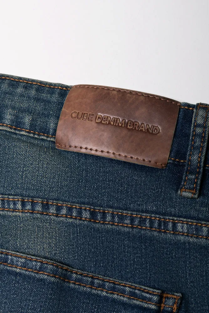 Skinny Denim Jeans Blue sold by Ackermas product image thumbnail 3