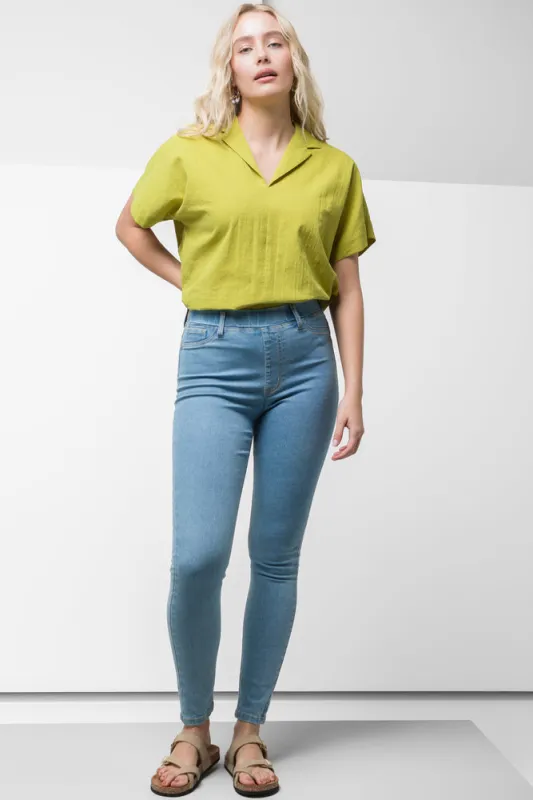 Pull On Jeggings Blue sold by Ackermas