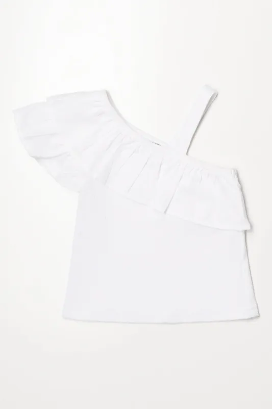 Frill Top White sold by Ackermas