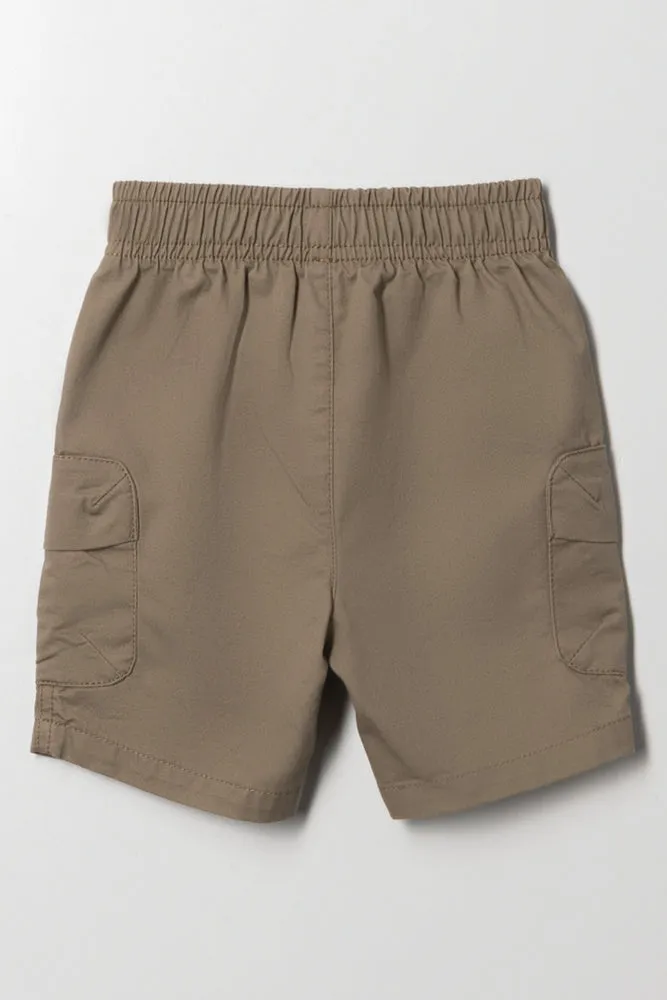 Cargo Shorts Stone sold by Ackermas product image thumbnail 3