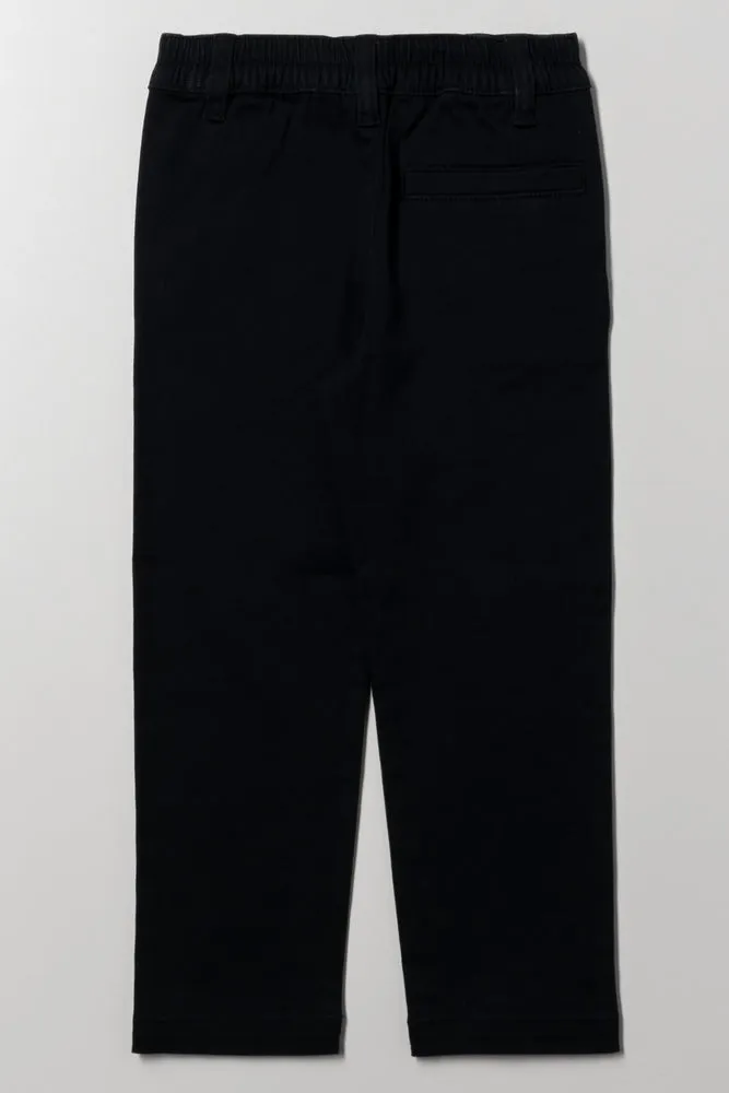 Chino Pants Black sold by Ackermas product image thumbnail 3
