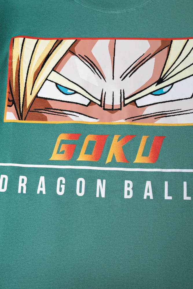 Dragon Ball Z Short Sleeve T-Shirt Teal sold by Ackermas product image thumbnail 2