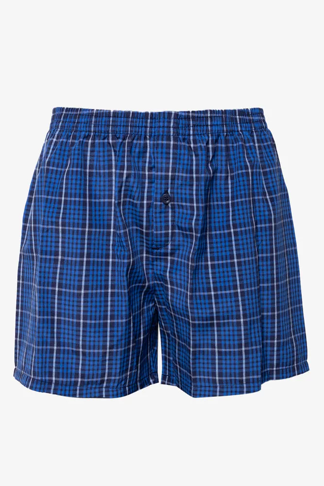 3 Pack Woven Boxers Blue sold by Ackermas product image thumbnail 4