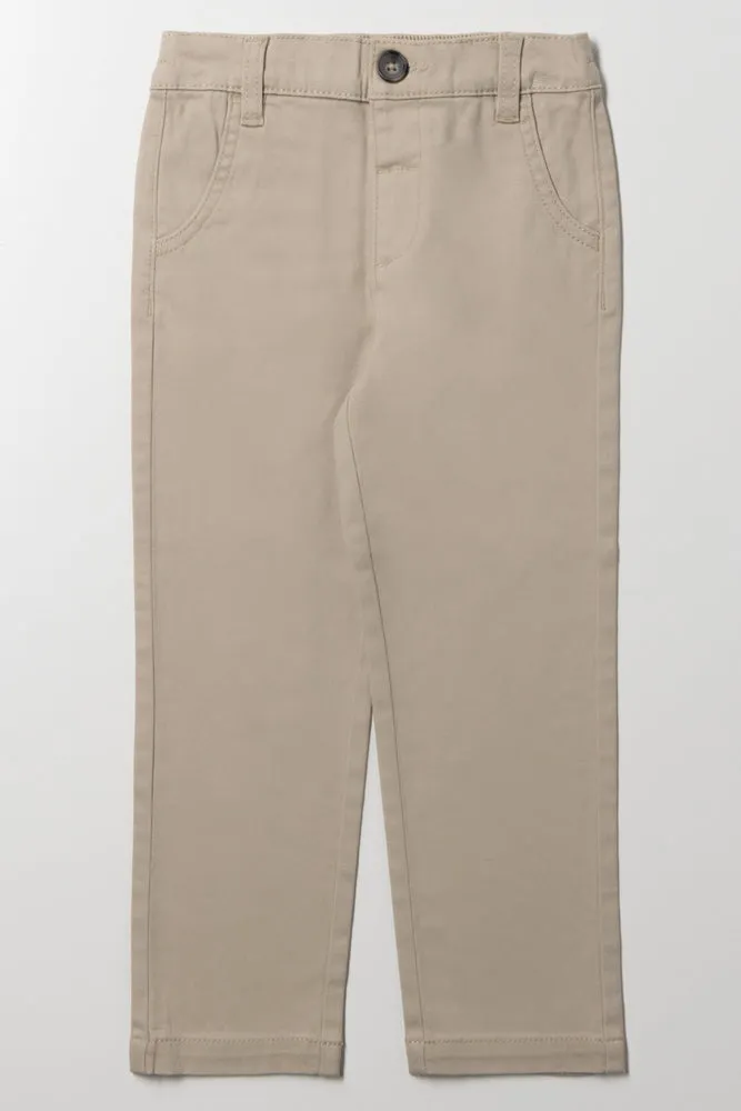 Chino Pants Natural sold by Ackermas