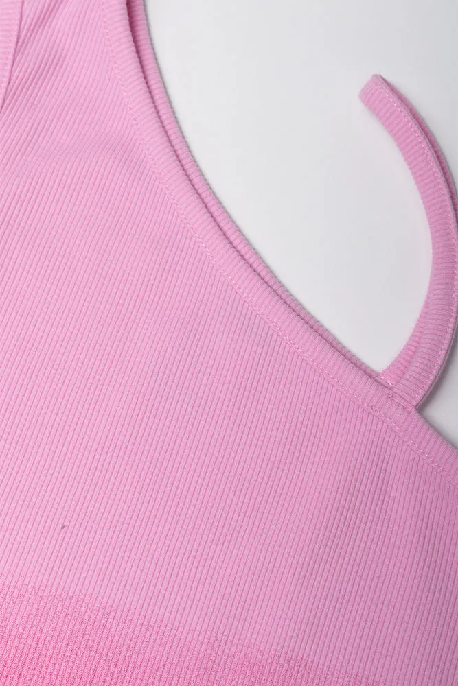 Ombre Strappy Vest Pink sold by Ackermas product image thumbnail 2