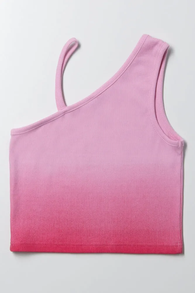 Ombre Strappy Vest Pink sold by Ackermas product image thumbnail 3