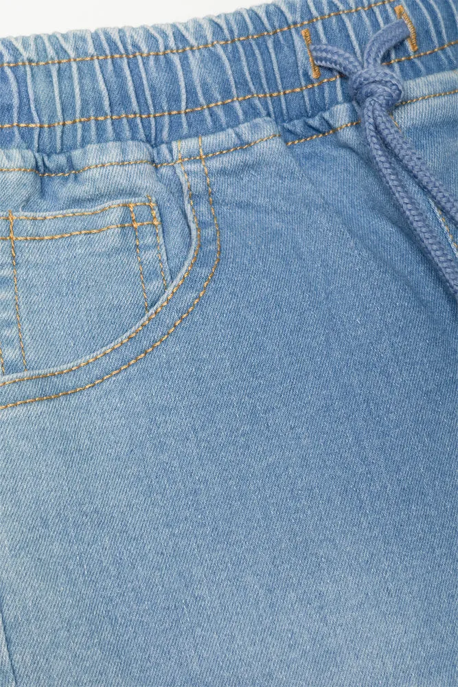 Denim Shorts Light Blue sold by Ackermas product image thumbnail 2