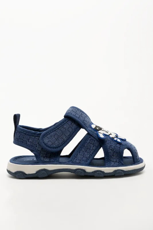 Spaceship Foxing Sandals Navy sold by Ackermas