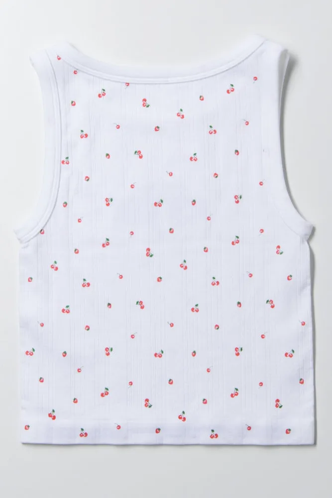 Seamless Vest White sold by Ackermas product image thumbnail 4
