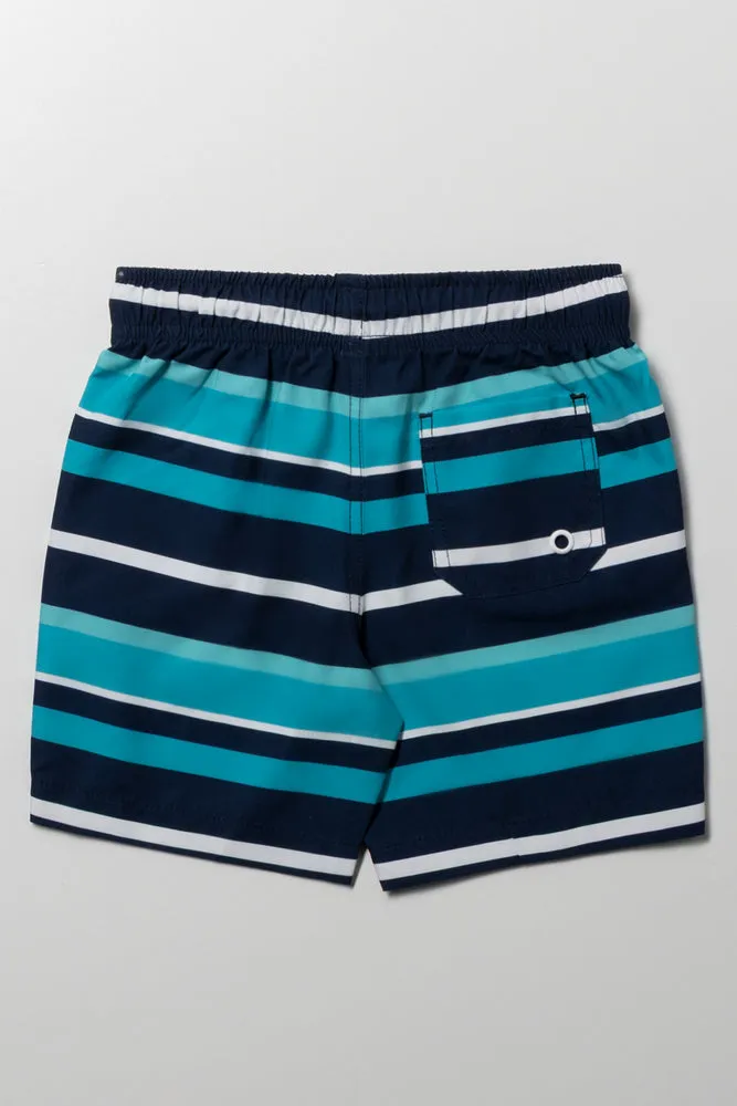 Swim Shorts Turquoise sold by Ackermas product image thumbnail 4