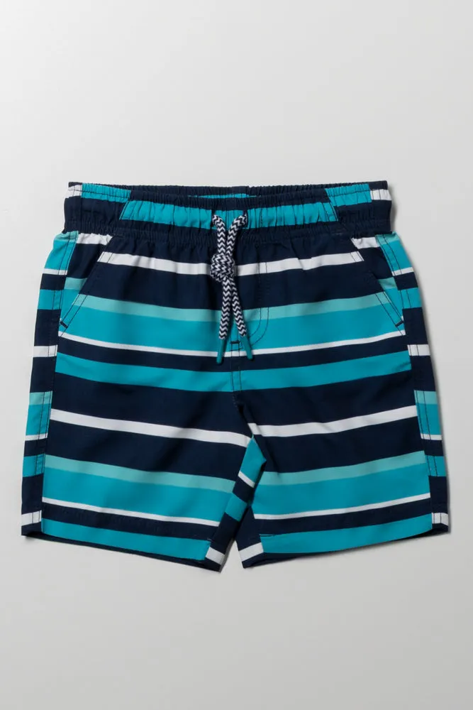 Swim Shorts Turquoise sold by Ackermas