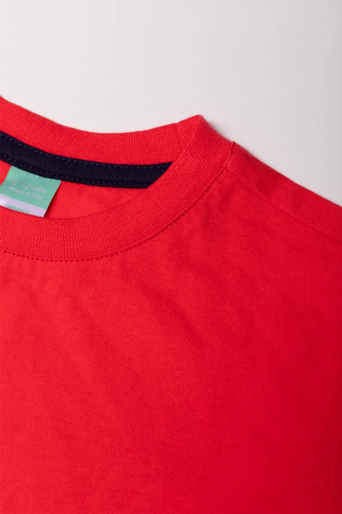 T-Shirt Red sold by Ackermas product image thumbnail 3