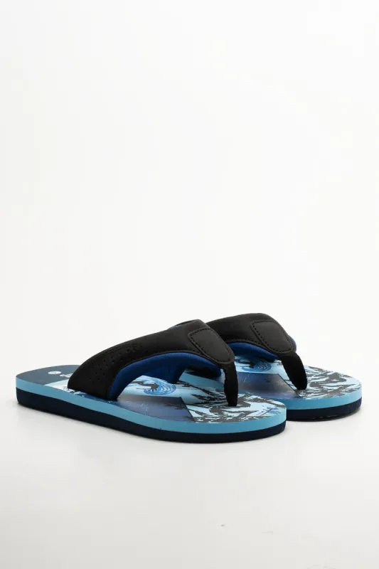 Padded Flip Flop Black sold by Ackermas