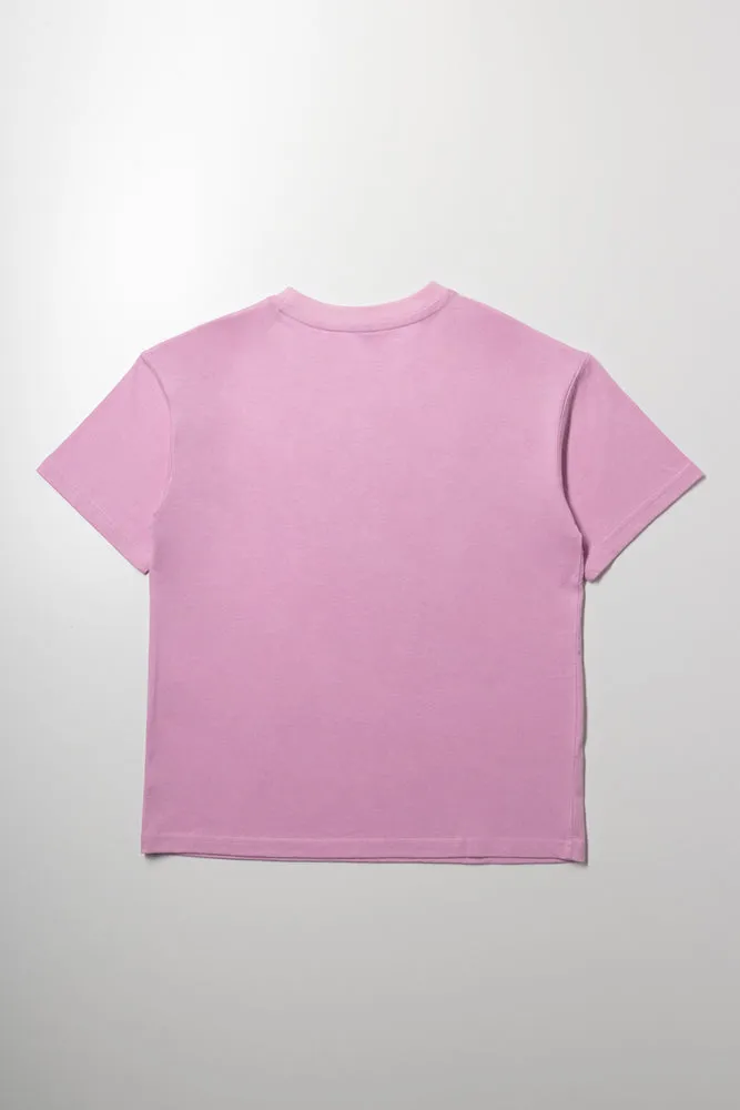Milkshake Oversized T-Shirt Pink sold by Ackermas product image thumbnail 2