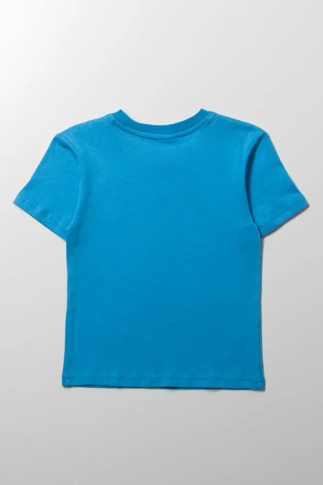 Superman T-Shirt Blue sold by Ackermas product image thumbnail 3