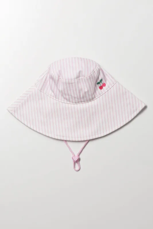 Striped Hat Pink sold by Ackermas