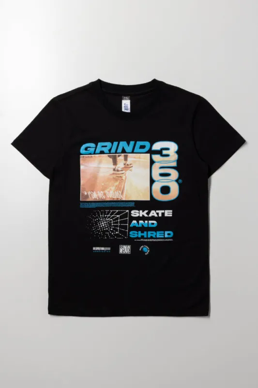 Short Sleeve T-Shirt Black sold by Ackermas