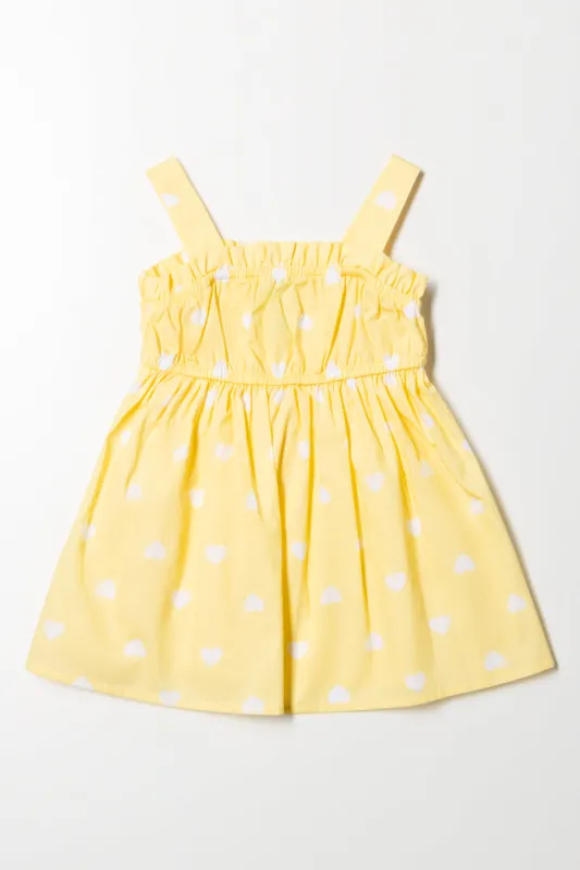 Strappy Dress Yellow sold by Ackermas