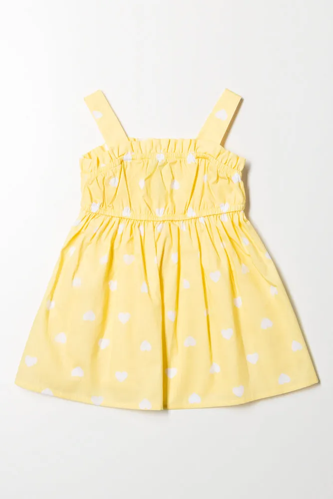 Strappy Dress Yellow sold by Ackermas