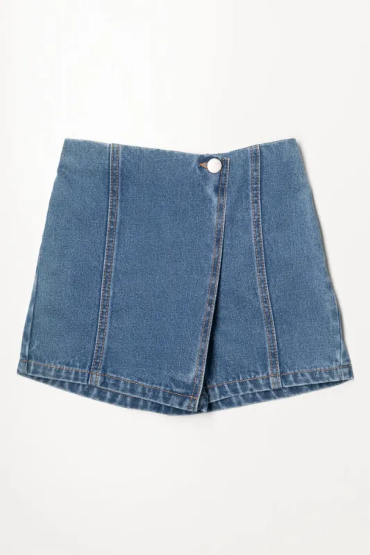 Denim Skort sold by Ackermas