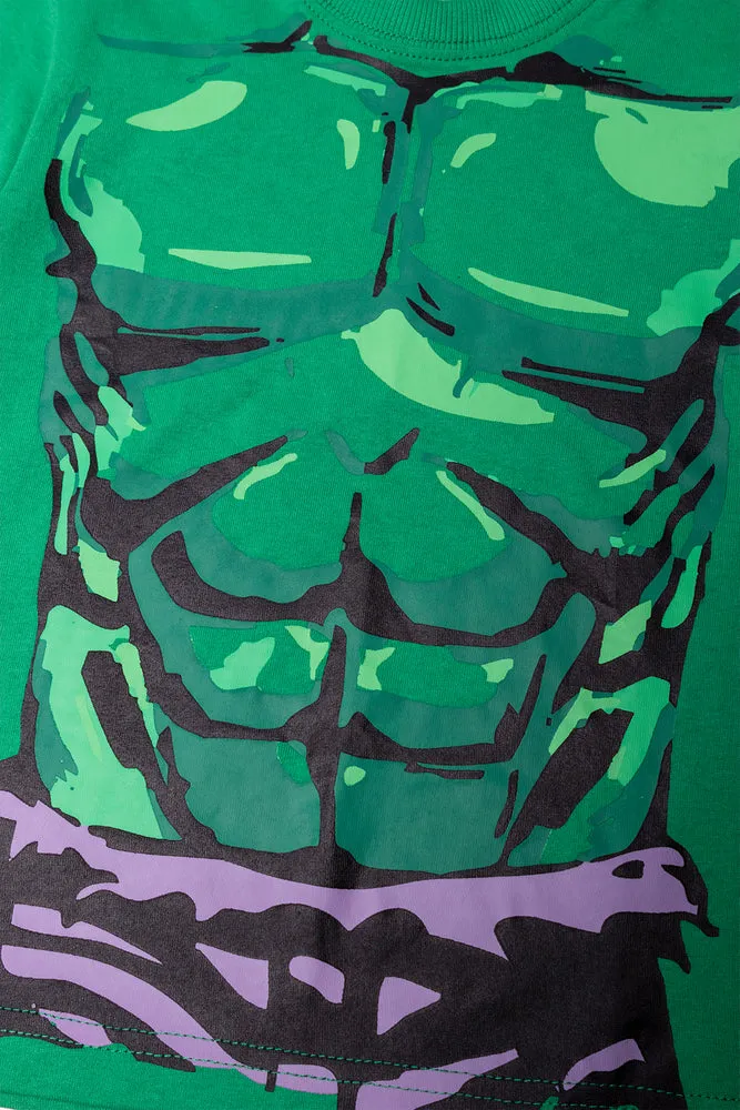 Hulk 2 Pack Short Sleeve T-Shirts Green And Purple sold by Ackermas product image thumbnail 3