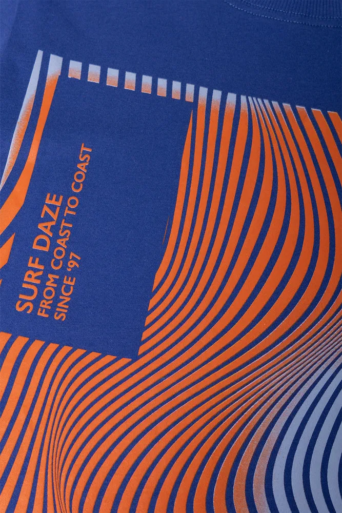 Short Sleeve T-Shirt Blue sold by Ackermas product image thumbnail 2