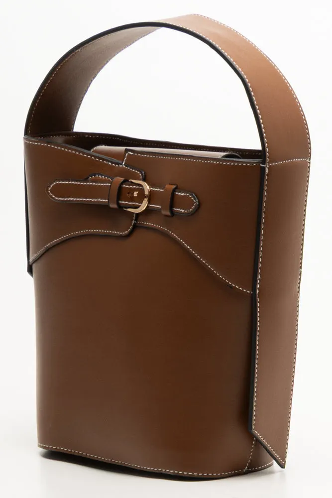 Buckle Bucket Bag Tan sold by Ackermas product image thumbnail 2