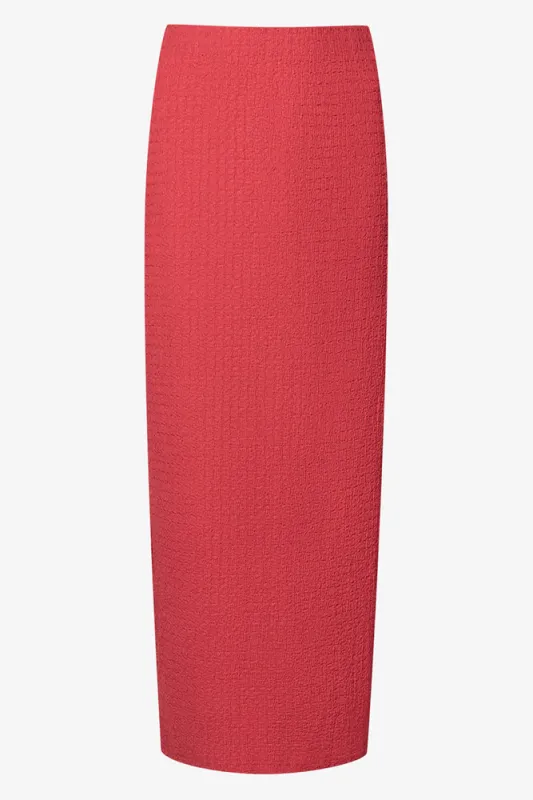 Bubble Knit Skirt Rose Pink sold by Ackermas