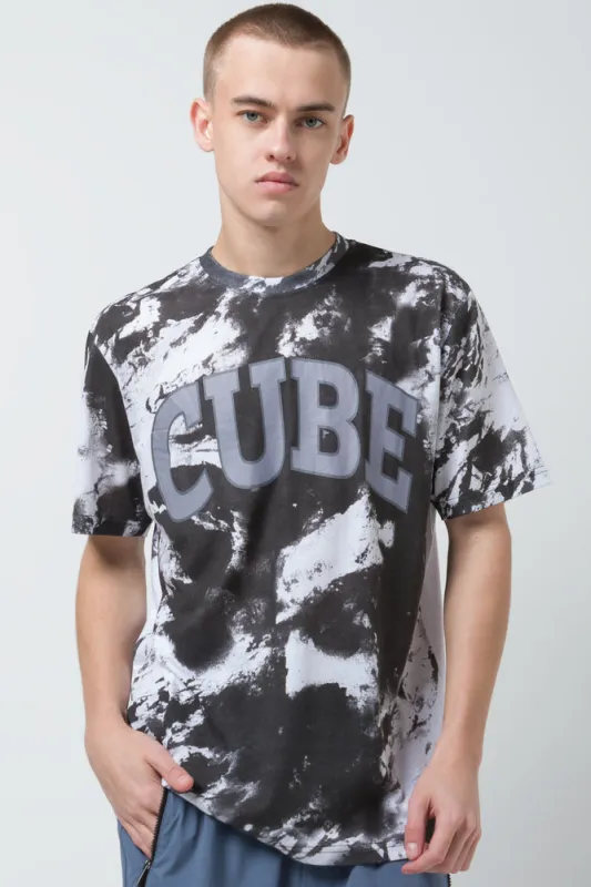 Tie Dye T-Shirt Black sold by Ackermas