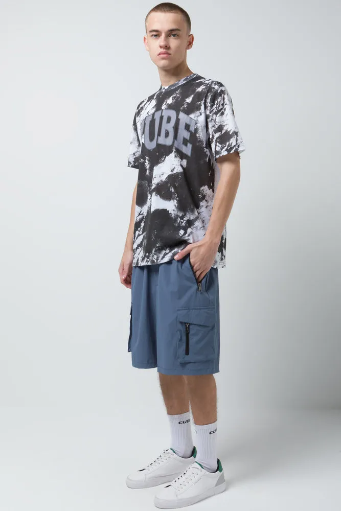Tie Dye T-Shirt Black sold by Ackermas product image thumbnail 2