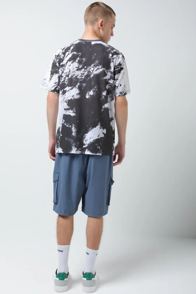 Tie Dye T-Shirt Black sold by Ackermas product image thumbnail 3