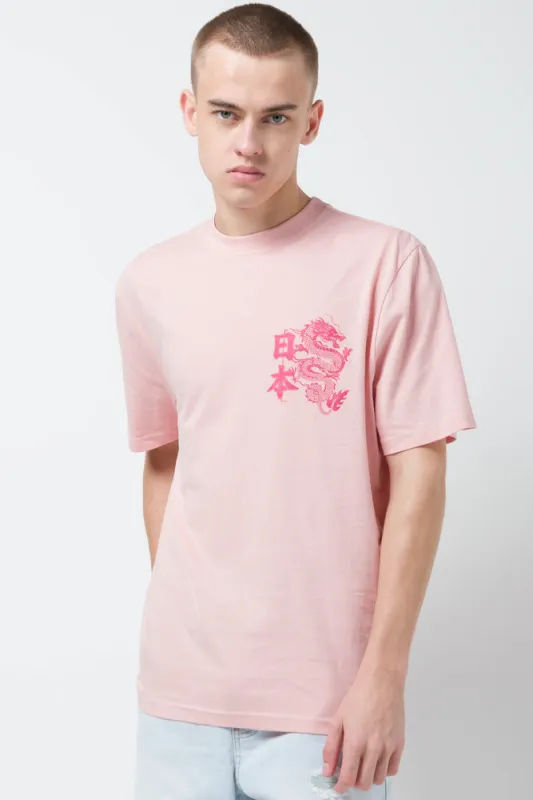 Short Sleeve T-Shirt Pink sold by Ackermas