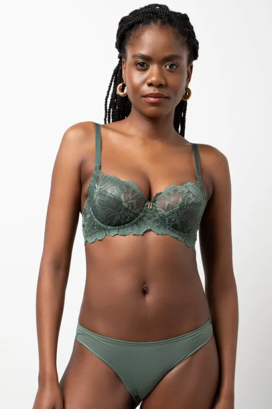 3 Pack Smooth Bikini Panties Green And Natural sold by Ackermas