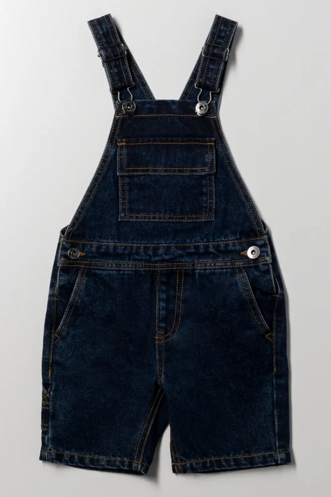 Denim Dungaree Dark Blue sold by Ackermas