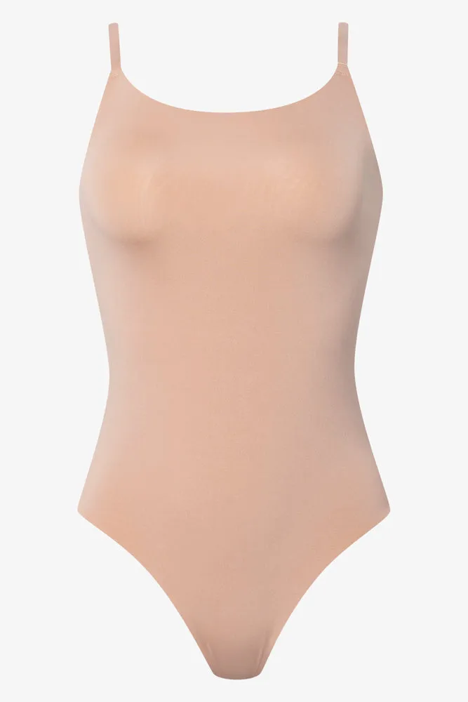 Strappy Bodysuit Natural sold by Ackermas