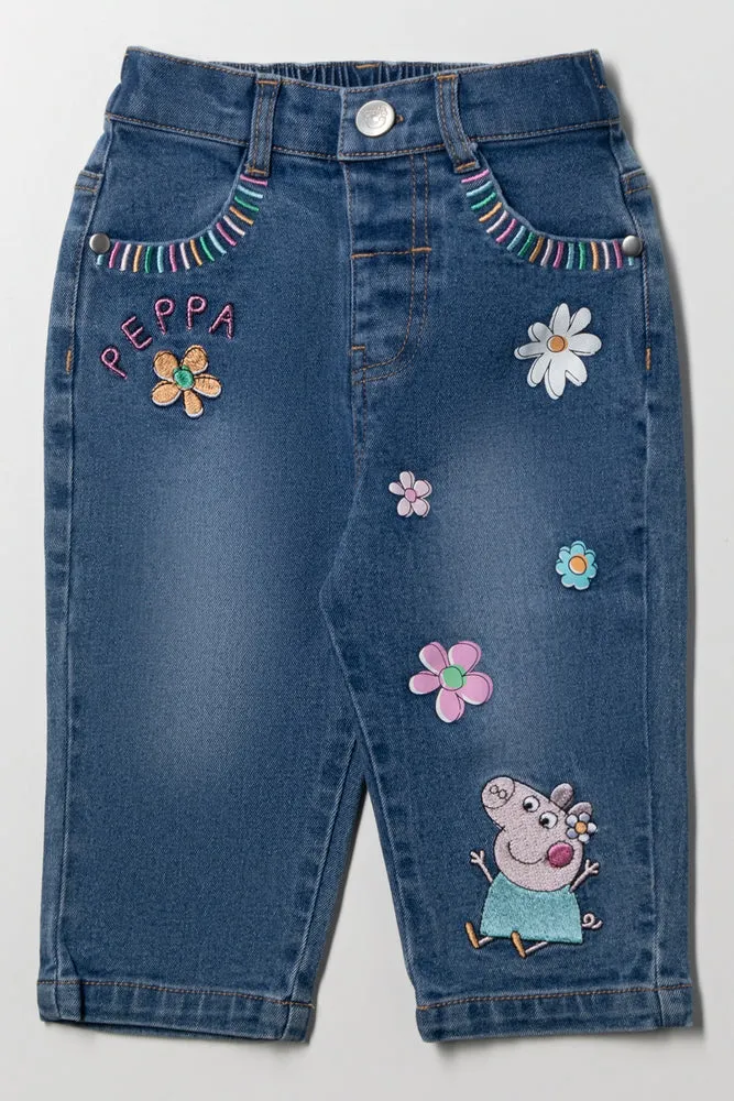Peppa Pig Denim Jeans Blue sold by Ackermas