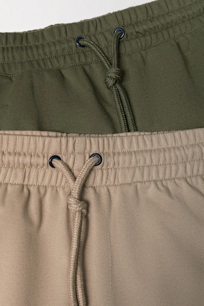 2 Pack Shorts Green And Natural sold by Ackermas product image thumbnail 2