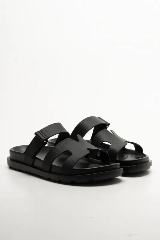 Mule Sandals Black sold by Ackermas