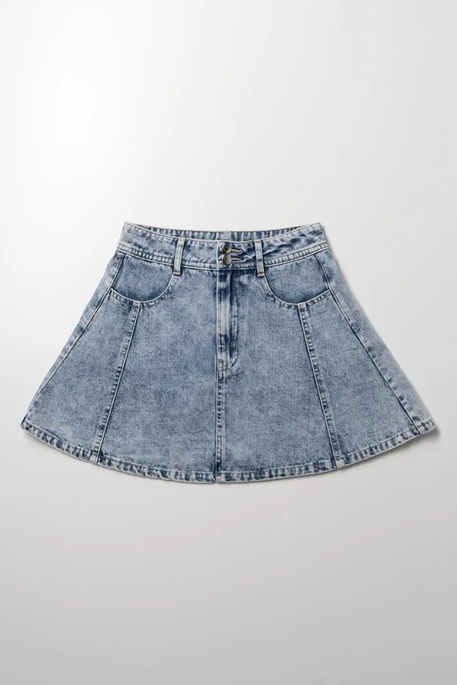 Denim Skirt sold by Ackermas