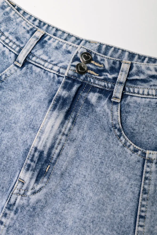 Denim Skirt sold by Ackermas product image thumbnail 2