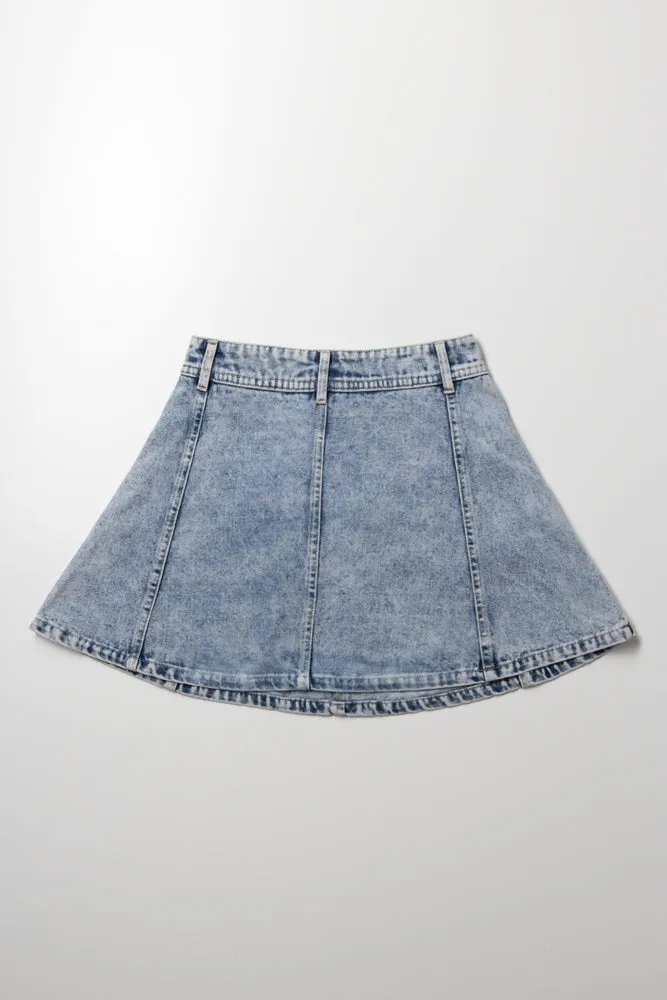 Denim Skirt sold by Ackermas product image thumbnail 3