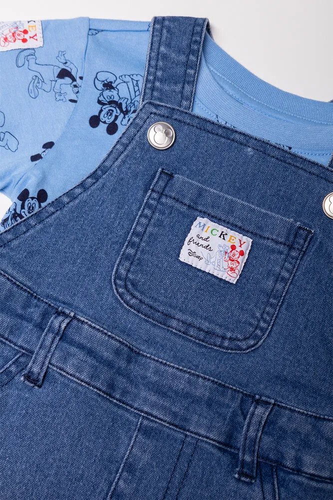 Paw Patrol Denim Dungaree Set Blue sold by Ackermas product image thumbnail 2