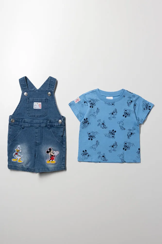 Paw Patrol Denim Dungaree Set Blue sold by Ackermas product image thumbnail 3