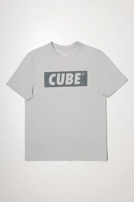 Printed Graphic T-Shirt Light Grey sold by Ackermas