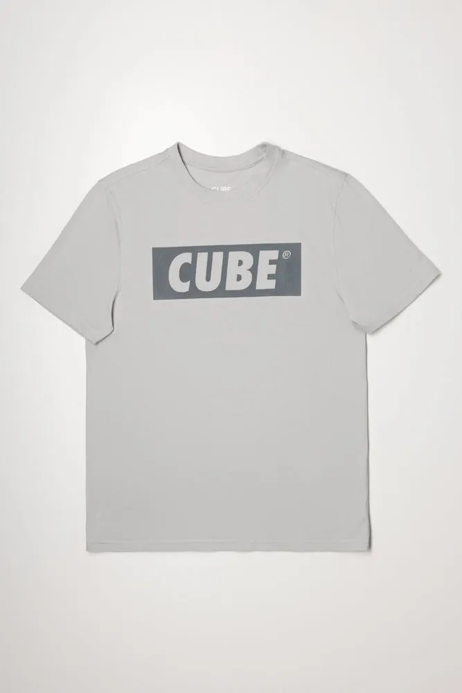 Printed Graphic T-Shirt Light Grey sold by Ackermas