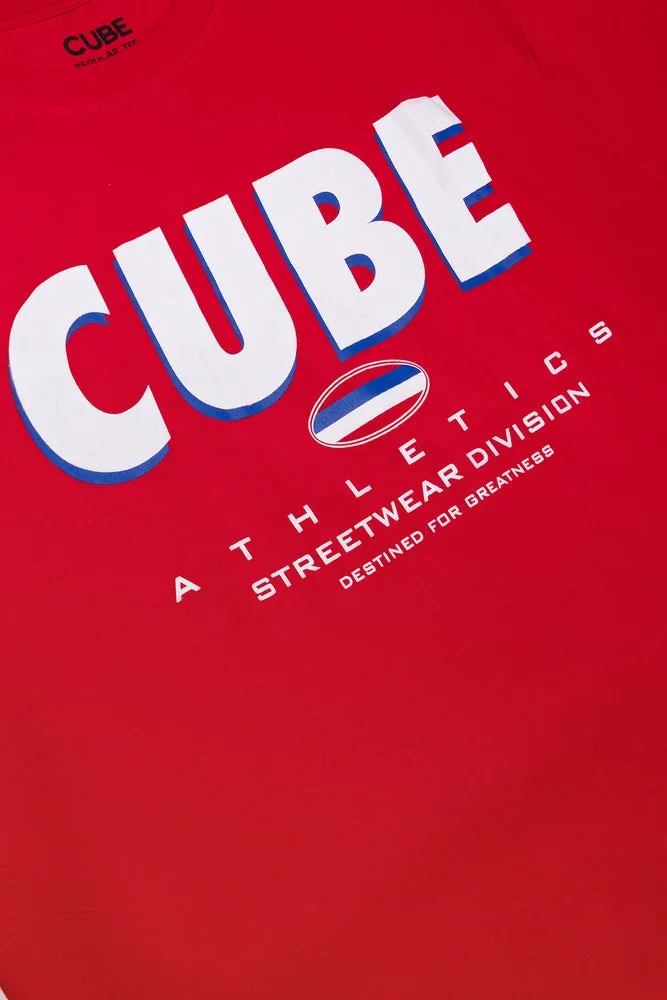 Graphic T-Shirt Red sold by Ackermas product image thumbnail 2