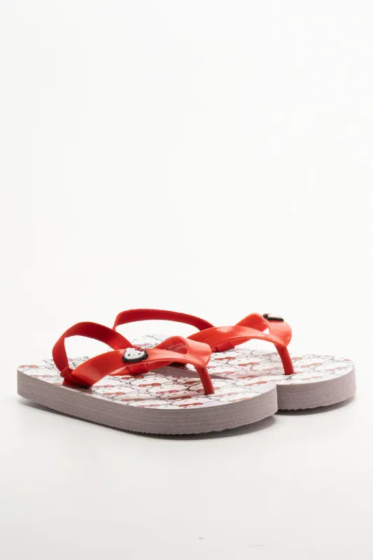 Hello Kitty Flip Flops Red sold by Ackermas