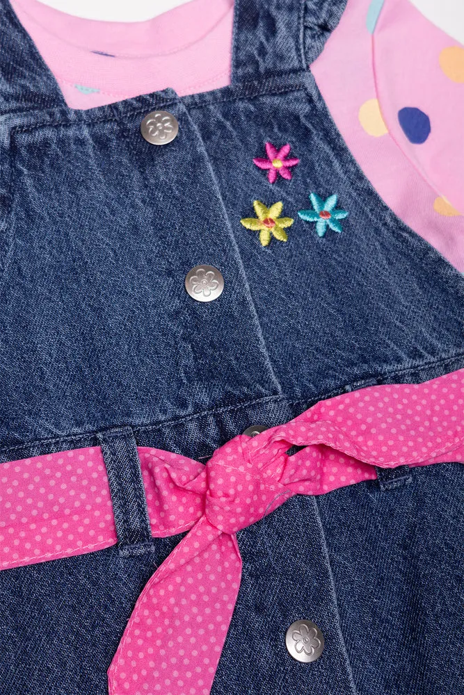 Denim Pinni Set Pink sold by Ackermas product image thumbnail 2