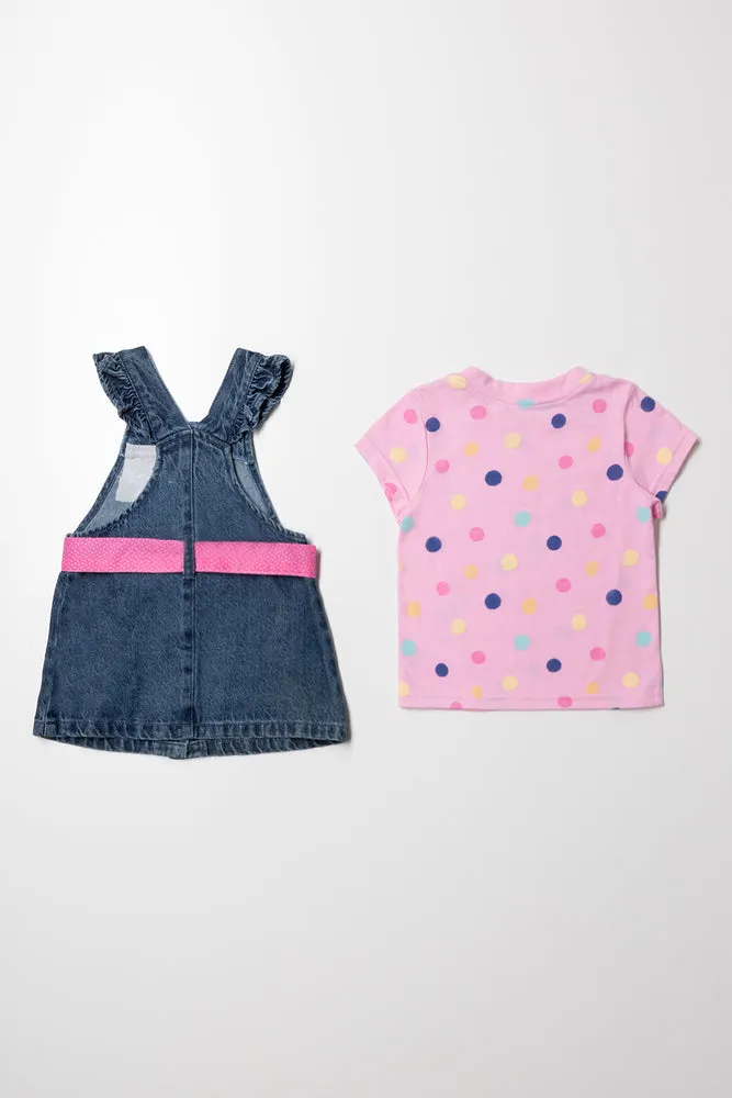 Denim Pinni Set Pink sold by Ackermas product image thumbnail 4